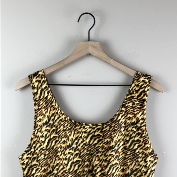 Van Mar Leopard Silky Camisole (L) - Picture 3 of 5